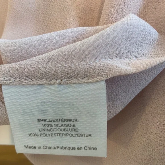 Tory Burch 100% Silk Tie Back Shell Blouse - Picture 4 of 6